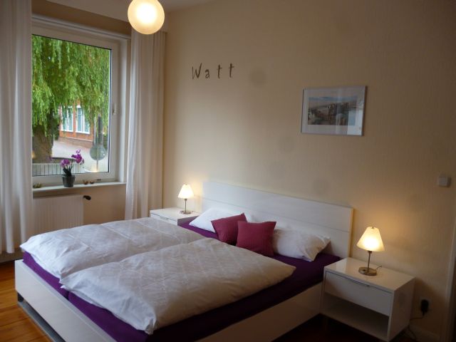 Ferienwohnung "Watt" - Schlafzimer